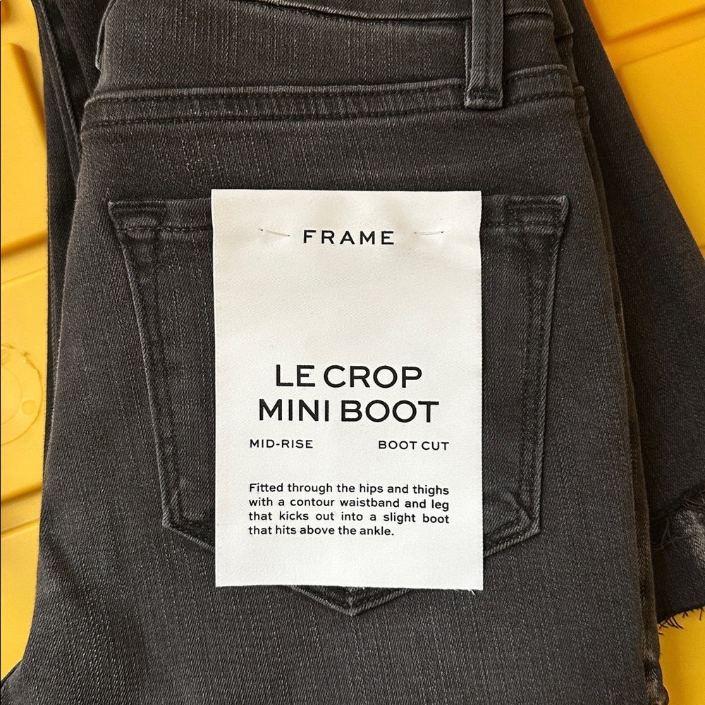 Frame Denim Le Mini Boot Jeans
